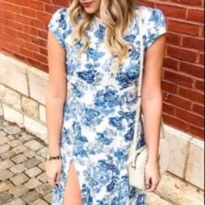 Sale🌈Reformation Gavin Midi Dress - Olympia